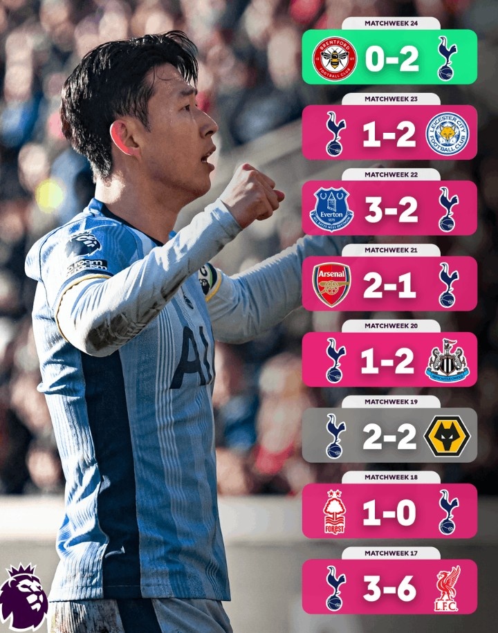 不容易！热刺终结英超7轮不胜，此前7场仅1平6负